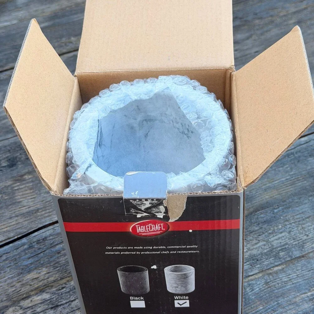 TableCraft 5488W White Marble Wine Cooler NEW in box Heavy Duty Chiller